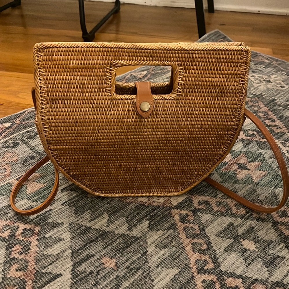 Anthropologie Brown Crossbody Bag - Picture 2 of 5